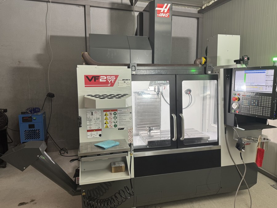Beispiel eines bearbeiteten Teils von der Haas VF-2 SSYT